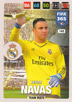 Keylor Navas Real Madrid 2017 FIFA 365 #145